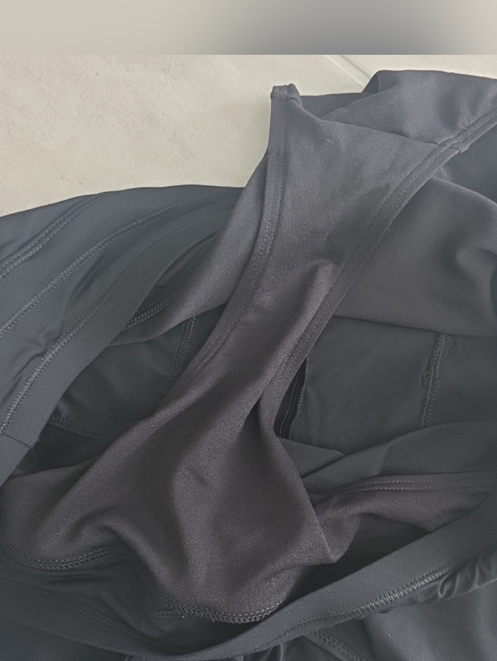Athleta Black Swim Shorts Medium - Picture 5 of 8
